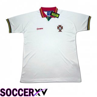 Portugal Retro Away Soccer Jersey 1995/1996