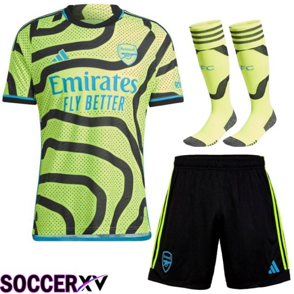 FC Arsenal Soccer Jersey Away (Shorts + Sock) 2023/2024