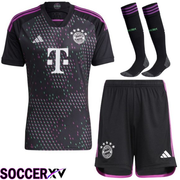 Bayern Munich Soccer Jersey Away (Shorts + Sock) 2023/2024