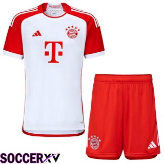 Bayern Munich Soccer Jersey Home + Shorts 2023/2024