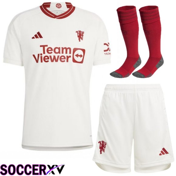 Manchester United Soccer Jersey Third (Shorts + Sock) 2023/2024