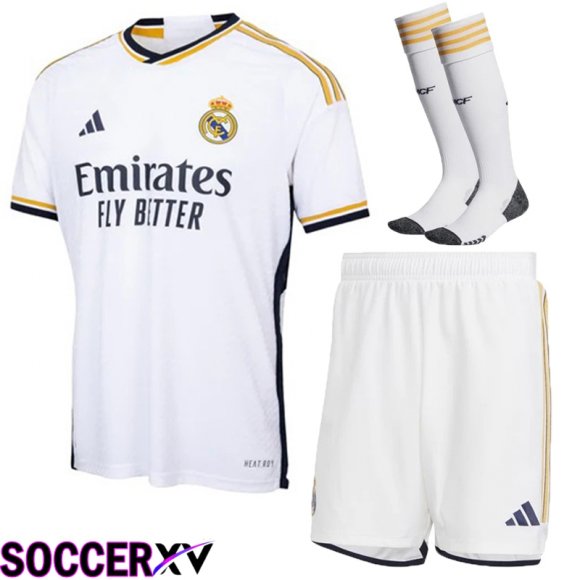 Real Madrid Soccer Jersey Home (Shorts + Sock) 2023/2024