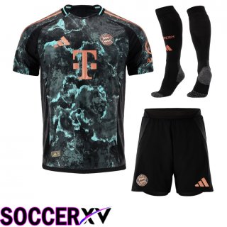 Bayern Munich Away kit Soccer Jersey (Shorts + Socks) 2024/2025