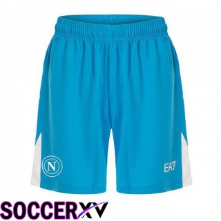 SSC Napoli Home Soccer Shorts Blue 2024/2025