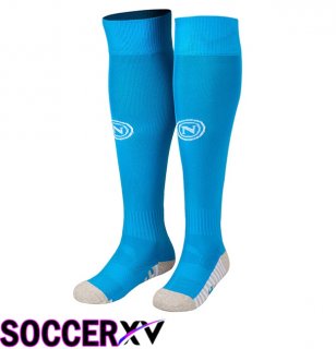 SSC Napoli Home Soccer Socks Blue 2025/2026