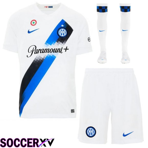 Inter Milan Soccer Jersey Away (Shorts + Sock) 2023/2024