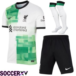 FC Liverpool Soccer Jersey Away (Shorts + Sock) 2023/2024