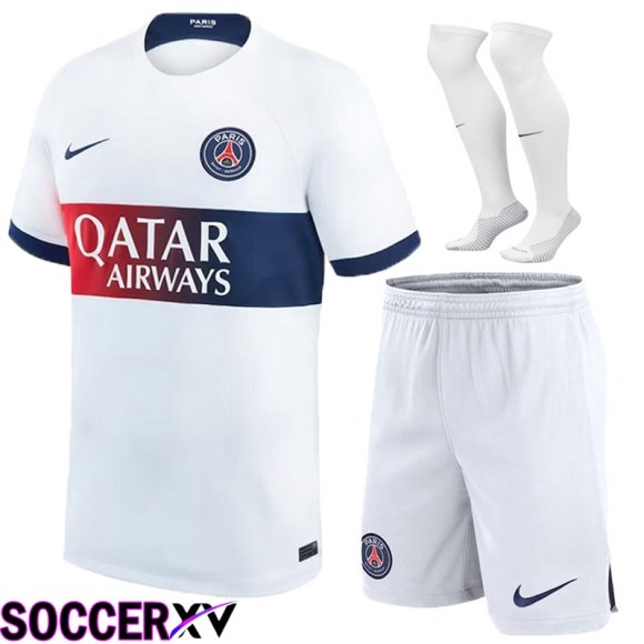 Paris PSG Soccer Jersey Away (Shorts + Sock) 2023/2024