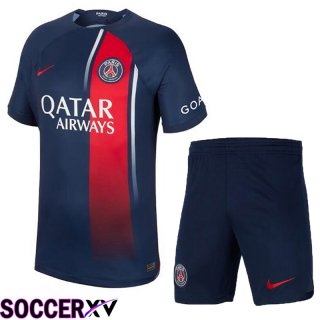 Paris PSG Soccer Jersey Home + Shorts 2023/2024