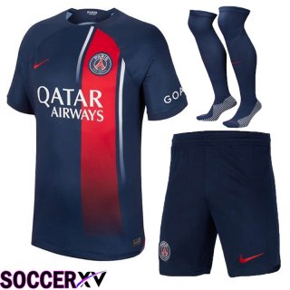 Paris PSG Soccer Jersey Home (Shorts + Sock) 2023/2024