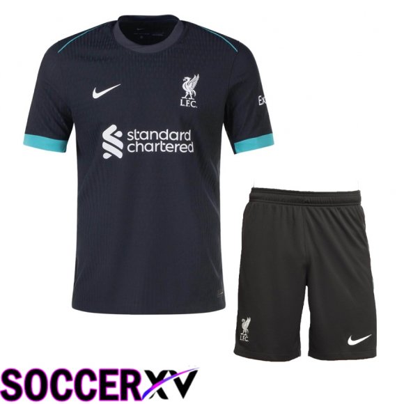 FC Liverpool Away kit Soccer Jersey + Shorts 2024/2025