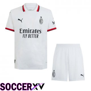 AC Milan Away kit Soccer Jersey + Shorts 2024/2025