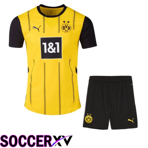 Dortmund BVB Home kit Soccer Jersey + Shorts 2024/2025