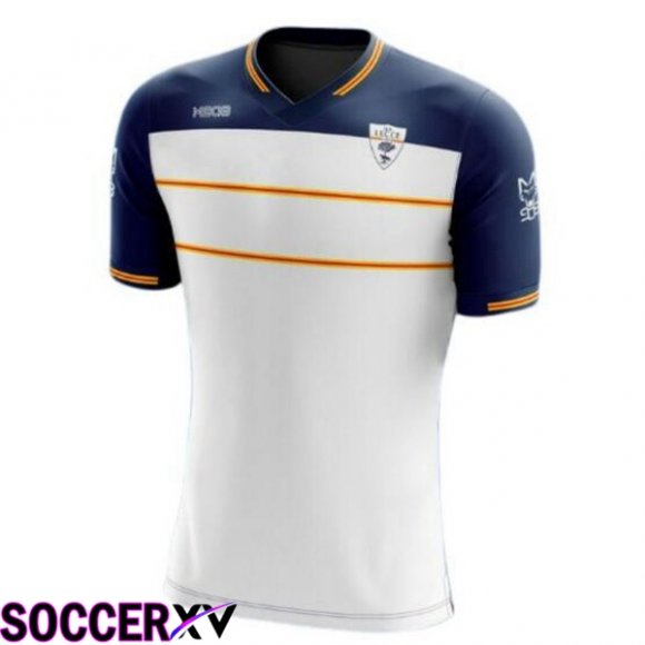 Lecce Away Soccer Jersey White 2023/2024