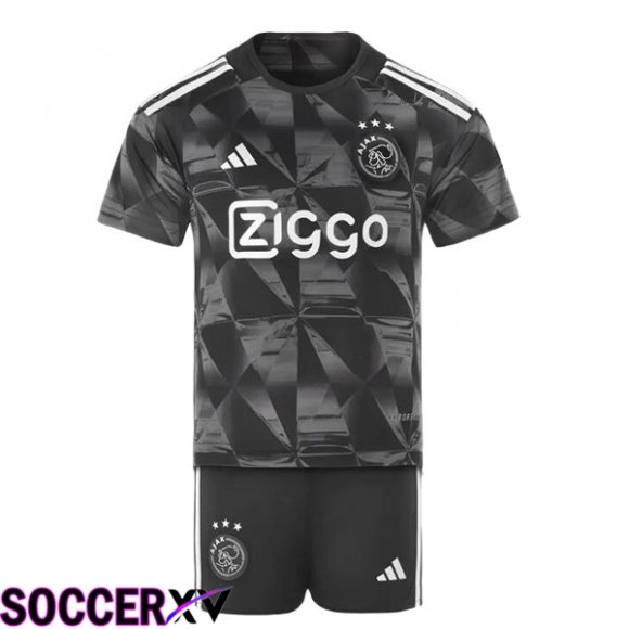 AFC Ajax Kids Third Soccer Jersey Black 2023/2024