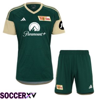 FC Union Berlin Kids Third Soccer Jersey Green 2023/2024