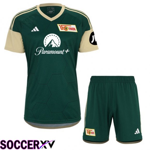 FC Union Berlin Kids Third Soccer Jersey Green 2023/2024