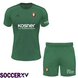 CA Osasuna Kids Third Soccer Jersey Green 2023/2024