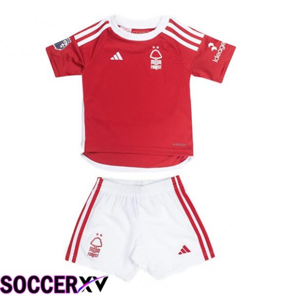 Nottingham Forest Kids Home Soccer Jersey Red 2023/2024