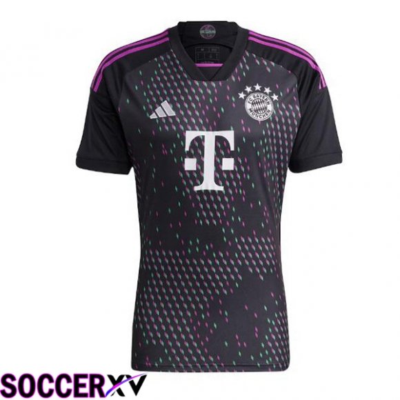 Bayern Munich Away Soccer Jersey Black 2023/2024