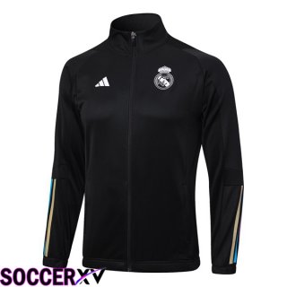 Real Madrid Training Jacket Black 2023/2024