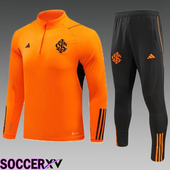 SC Internacional Kids Training Tracksuit Suit Orange 2023/2024