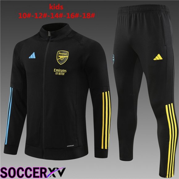 Arsenal Kids Training Tracksuit Suit - Jacket Blue 2023/2024