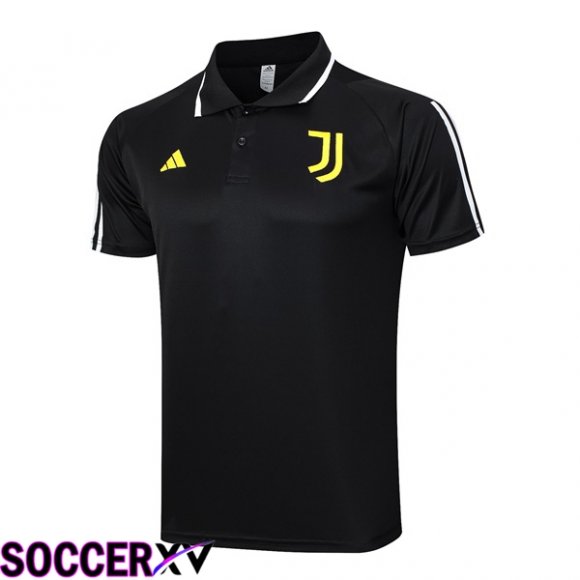 Juventus Soccer Polo Black 2023/2024