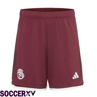 Bayern Munich Soccer Shorts Third Red 2023/2024