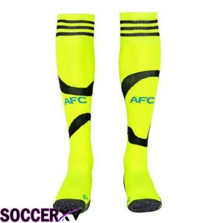 Arsenal Soccer Socks Away Green 2023/2024