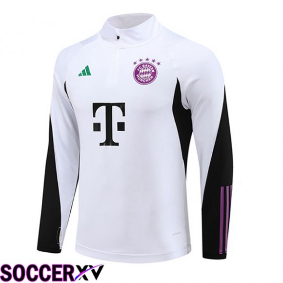 Bayern Munich Training Sweatshirt White 2023/2024