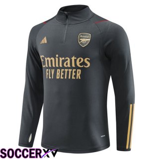 Arsenal Training Sweatshirt Grey 2023/2024