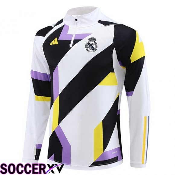 Real Madrid Training Sweatshirt White 2023/2024