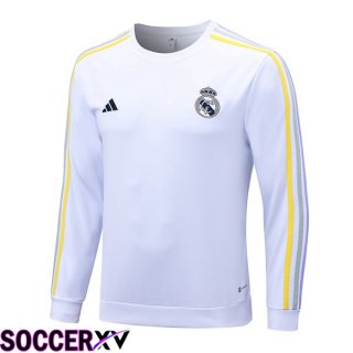 Real Madrid Training Sweatshirt White 2023/2024