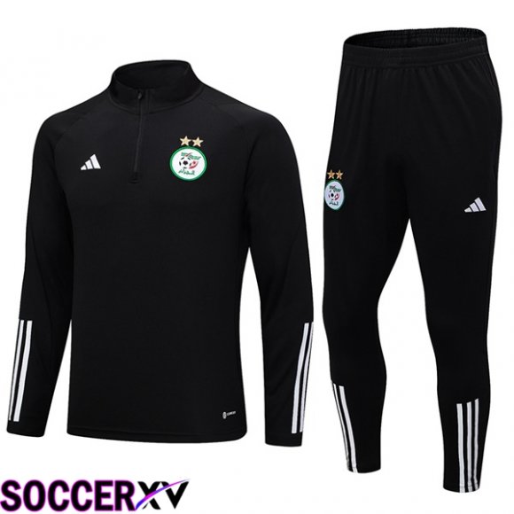 Algerie Training Tracksuit Suit Black 2023/2024