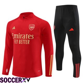 Arsenal Training Tracksuit Suit Red 2023/2024