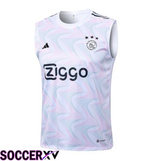 AFC Ajax Soccer Vest White 2023/2024