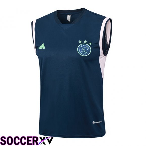 AFC Ajax Soccer Vest Blue Royal 2023/2024