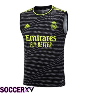 Real Madrid Soccer Vest Black 2023/2024