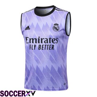 Real Madrid Soccer Vest Purple 2023/2024