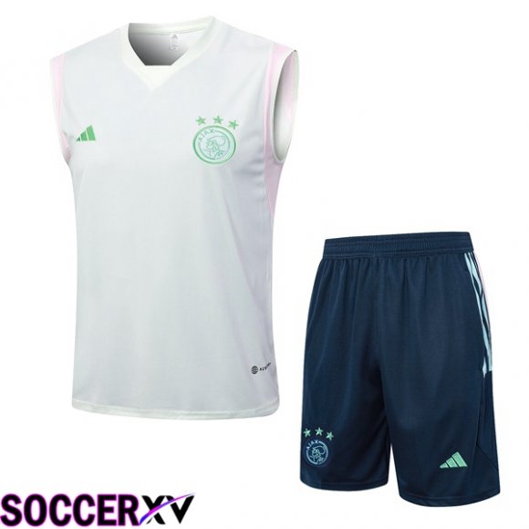 AFC Ajax Soccer Vest + Shorts Green 2023/2024