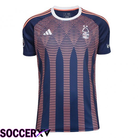 Nottingham Forest Third Soccer Jersey Purple 2023/2024