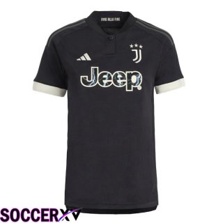 Juventus Third Soccer Jersey Black 2023/2024