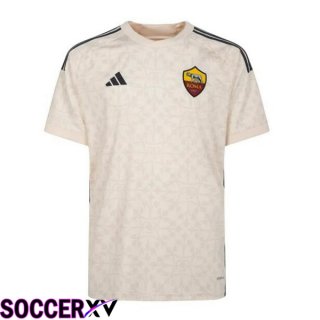 AS Roma Away Soccer Jersey Yellow 2023/2024