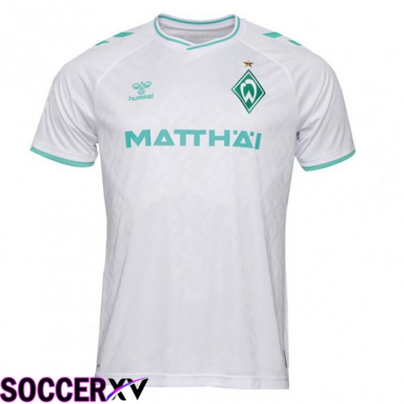 SV Werder Bremen Away Soccer Jersey White 2023/2024