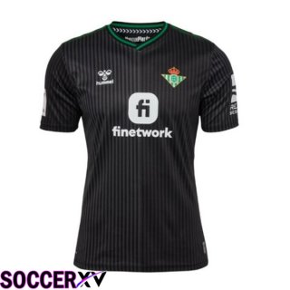 Real Betis Third Soccer Jersey Black 2023/2024