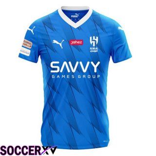 Al-Hilal FC Home Soccer Jersey Blue 2023/2024