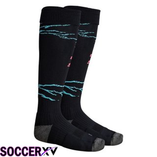 Manchester City Soccer Socks Third Blue Black 2023/2024