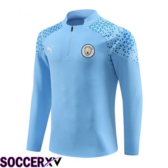 Manchester City Training Sweatshirt Blue 2023/2024