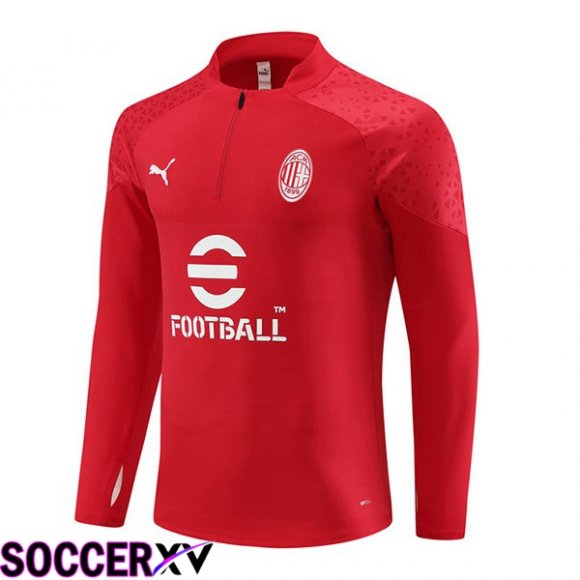 AC Milan Training Sweatshirt Red 2023/2024